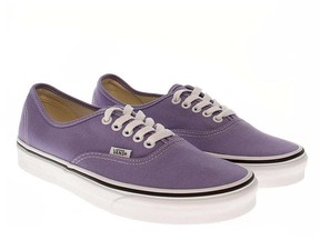 Vans violet sneakers, $65 at Gravity Pope, gravitypope.com.