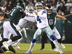 There were an estimated 20.21 million viewers who tuned in last Saturday to watch the Dallas Cowboys and quarterback Dak Prescott dismantle the Philadelphia Eagles 51-26 in the NFL regular season finale for both teams, as the league gears up for a big month of playoff action.