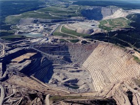 Highland Valley Copper open pit.