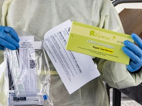 Health officials are walking back claims they made last week about the deployment of rapid antigen tests to long term care homes as well as the number of PCR tests that are being conducted at provincial testing sites.