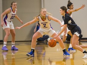 The B.C. high school basketball provincials played between Semiahmoo and Terry Fox Secondary in 2020.