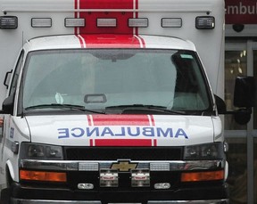 File photo of a B.C. ambulance