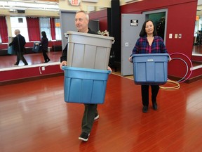 Stephen and Jennifer Dancey pack up their studio D2 which is going out of business, forced to permanently close their doors due to COVID-19.