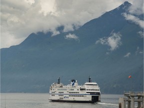 B.C. Ferries says crewing regulations require that positions on ferries be filled or a vessel can’t sail.