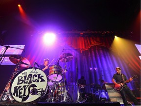 The Black Keys perform at the Pacific Coliseum on Oct. 30, 2014.