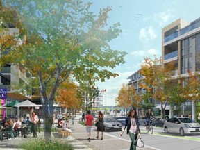 A rendering of the vision for the Royal Beach neighbourhood in Colwood.