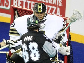 Alex Buque sparkled again in goal for the Vancouver Warriors on Friday.