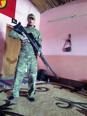 Matt Dupre, while working for a security contractor in Iraq.