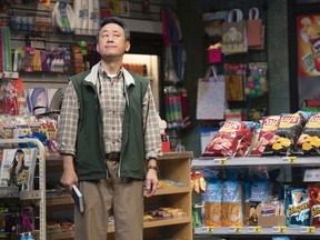 James Yi (seen here in a 2020 production) stars in Kim's Convenience at the Stanley Feb. 24-March 27.