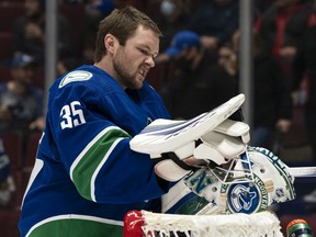 Goalie Thatcher Demko’s even-strength save percentage, at .937, is second best among No. 1 goalies in the National Hockey League, which helps explain why he’s the Vancouver Canucks’ lone representative at the NHL All-Star Weekend.