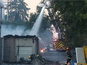 The St. George Coptic Orthodox Church in Surrey was destroyed by an early morning fire on July 19, 2021.