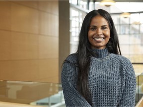 Nejat Alhussan is a UBC Okanagan first-year student and recipient of UBC's Beyond Tomorrow Scholars Award, which provides grants to Black Canadian students.