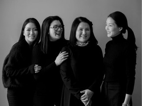 From left, Hannah Kim, Joanna Lee, Hun Young Lee and Rebekah Ma of Ai Toronto Seoul.