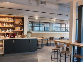Interior of The Modern Pantry in West Vancouver.