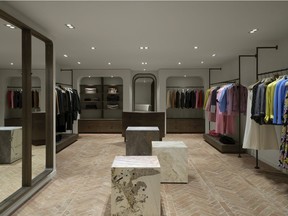 A look inside the Smythe store in Toronto.