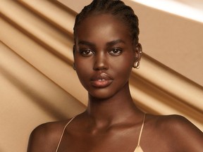 Adut Akech is a global brand ambassador for Estée Lauder.