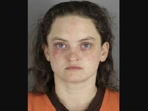 Mugshot of Stephanie Clark, who shot and killed allegedly abusive boyfriend