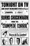 Burns Chuckwagon ad from Oct. 27, 1954.