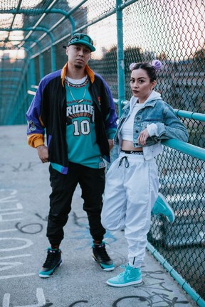 Fran Ignacio (right) and her boyfriend Angelo Lee are both giant sneaker heads and will be attending the Sneaker Con next weekend. “I was really into hip-hop and pop culture,” says Ignacio. 