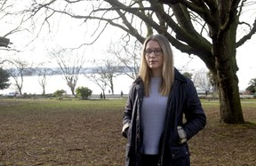 Helaine Boyd, co-executive director of Disability Alliance B.C., pictured in Alexandra Park in Vancouver on Jan. 25, 2022.