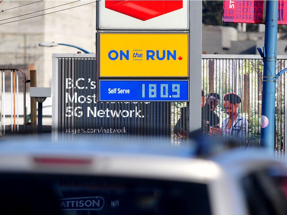 Vaughn Palmer Gas prices higher than ever Vancouver Sun