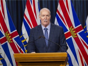 Premier John Horgan.