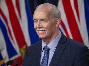 B.C. Premier John Horgan.