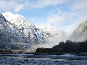 The explosion of the Risco Warrior occurred in Bute Inlet, seen here.