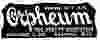 Oct. 25, 1919 logo for the Orpheum Theatre, from an ad in the Vancouver World.