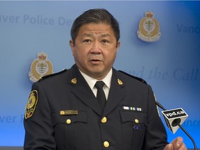 Vancouver Police Deputy Chief Howard Chow