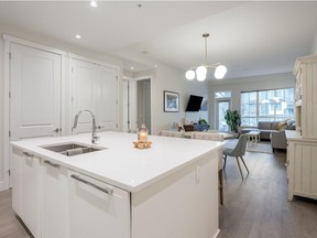 This two-bedroom Ladner condo sold for the listed price of $869,000.