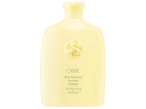 Oribe Hair Alchemy Strengthening Shampoo.