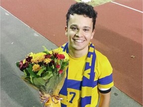 Mackenzie Rigg, who concluded his five-year soccer playing career at the University of Victoria as captain of the Vikes in 2018-19, has died in Kelowna at age 26 of brain cancer.