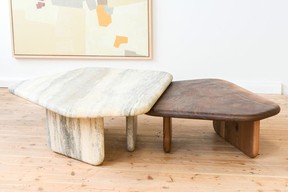Tables by Jeff Martin Joinery.