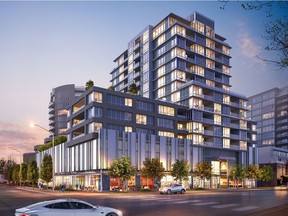 Prima in Richmond is a 15-storey highrise that features homes ranging from one bedroom to three bedroom-and-den.