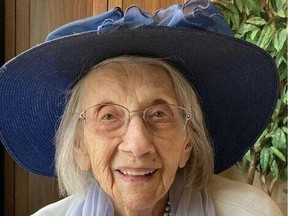 The Titanic was just beginning its ill-fated voyage when Irene Gagne Lafrance was born on April 13, 1912. The Kelowna woman will celebrate her 110th birthday next month.
