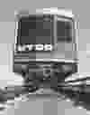 A handout photo from the Urban Transportation Development Corporation showing an ALRT transit car with the UTDC logo. The photo is stamped Feb. 23, 1981.