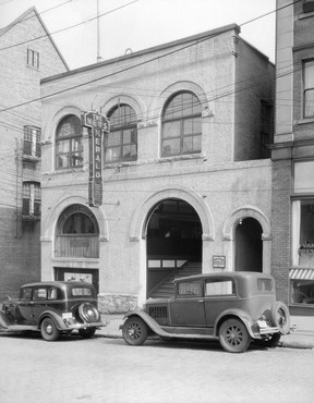 The News Herald — new quarters at 424-426 Homer Street, Apr. 23, 1935.