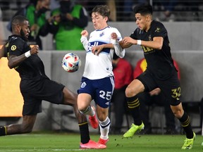 Vancouver Whitecaps midfielder Ryan Gauld had the game-winning goal in the 89th minute against LAFC in their second meeting last year — their only win over LA in 2022 — but his status for Sunday's game is questionable.