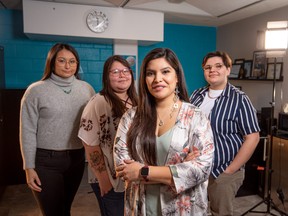 The core team at Kejic Productions is led by Indigenous women, including Cree-Ojibway producer and director Erica Daniels. MIKE SUDOMA