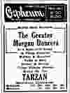 Ad for the Orpheum Theatre the day it had a fire, April 1, 1918.