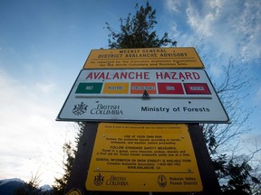 Avalanche Canada is warning of a "considerable" risk across British Columbia's south coast for parts of this week.