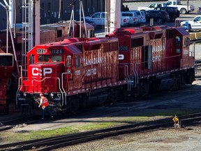 The Canadian Pacific railyard is pictured in Port Coquitlam, British Columbia February 15, 2015.