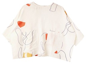 LF Markey ‘Hadrian’ print top, $188 ($156) at Nouvelle Nouvelle, nouvellenouvelle.com.