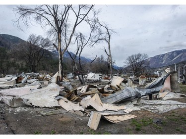 Nearly the entire town of Lytton was destroyed by a forest fire that swept through June 30, 2021.