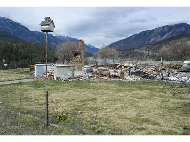 More scenes from Lytton nine months after a wildfire destroyed the town.