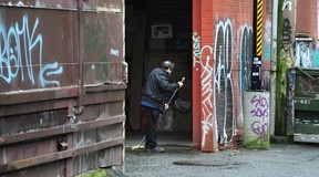 Scenes from Chinatown as seniors are facing challenges due to street crime and violence in their neighbourhood, in Vancouver,  BC., on March 3, 2022.