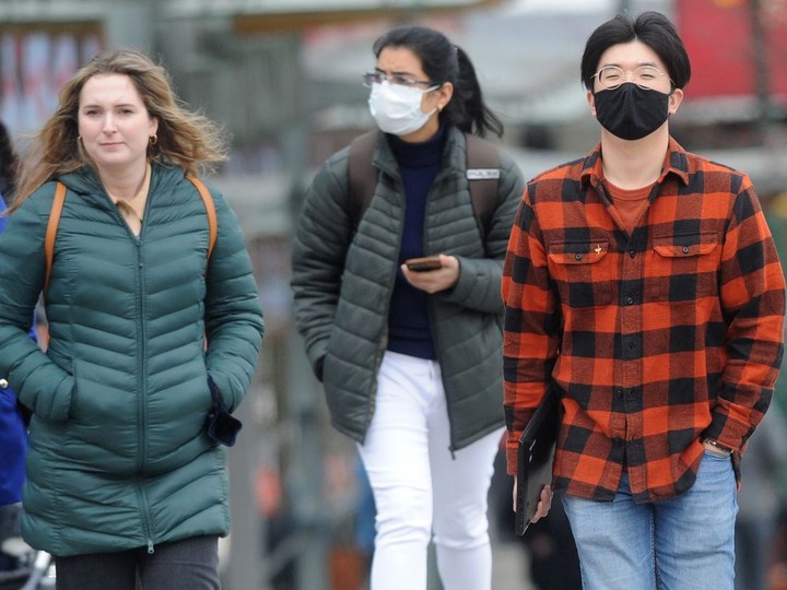  As of 12:01 a.m. Friday, British Columbians are allowed to go mask-free in most public places and attend religious gatherings with no limits.