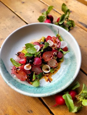 Roasted Radish Salad: A dish that celebrates the complex flavours of the simple root.