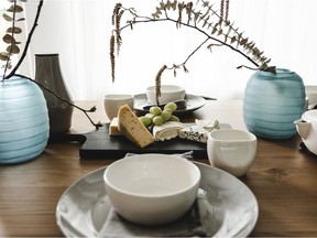 Ceramic tableware by Fors Studio.